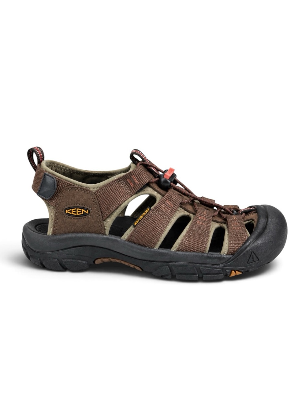 KEEN Newport H2 Waterproof Hiking Shoes Sandals Outdoor Vacation Brown Size 5
